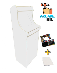 Arcade-Möbel Lowboy WHITE Komplett KIT Bartop und Sockel...