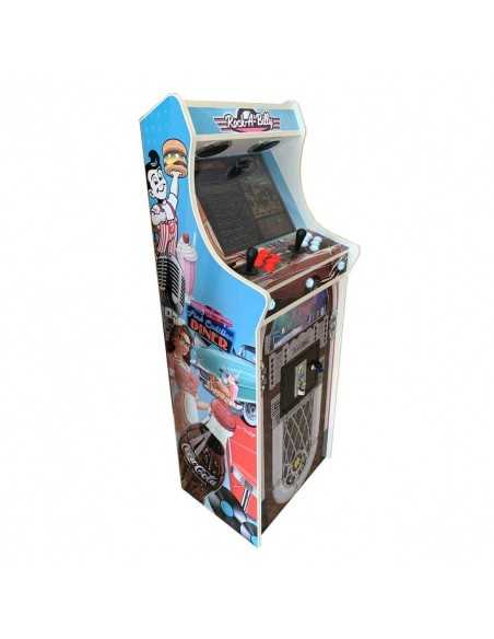 Móvel Arcade Lowboy BLANCO Completo KIT Bartop e Pedestal Madeira Kit COMPLET Montagem Recreativa