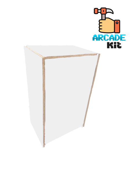 Kit Móvel Arcade Pedestal Base Madeiras + Vinis Kit Montagem Recreativa