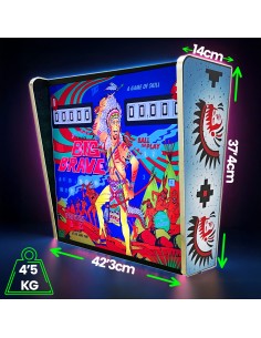 RGB Backglass Lamp Pincab Flipper Pinball Big Brave... 2