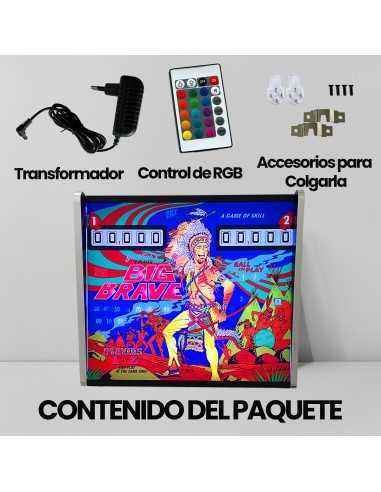 copy of Lámpara Backglass RGB Pincab Flipper...