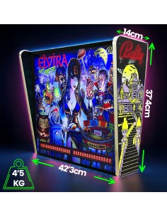 Lampada Backglass RGB Pincab Flipper Pinball pulp fiction... 2