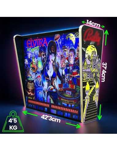 RGB Backglass Lamp Pincab Flipper Pinball pulp...