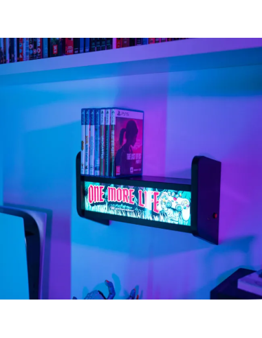 Arcade boekenplank stijl voor videogames met...