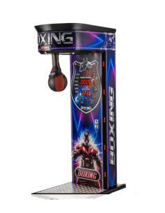 Boxing punch machine, fairground attractions, toys. Offer