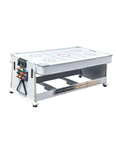 BILJARTTAFEL VAN HOGE KWALITEIT 4 IN 1 WHITE NIEUWE... 2