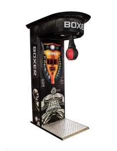 Macchina da boxe POWER BLACK boxing a pugno, attrazioni...
