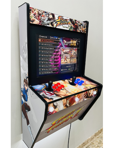 MUUR ARCAPEKASTEN STREET FIGHTER VOOR 2 SPELERS