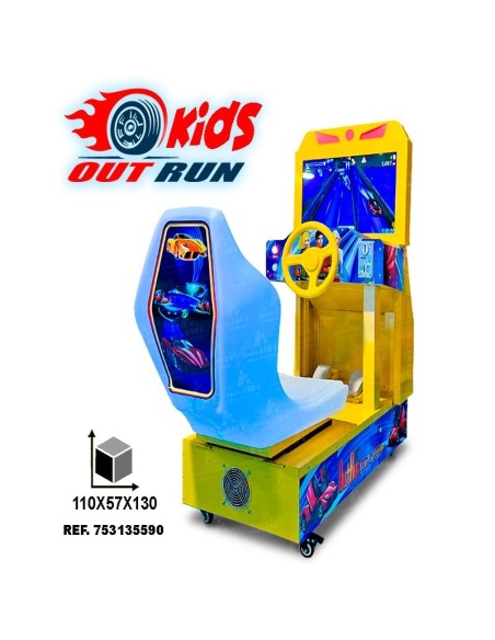 Maquina recreativa simulador coches outrun kids atracciones de feria recreativos nueva. Oferta