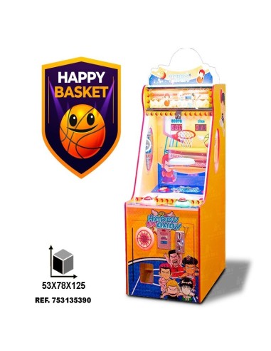 Arcade machine baby basketball kids, fairground...