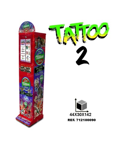 Arcade tattoo vending machine fairground...
