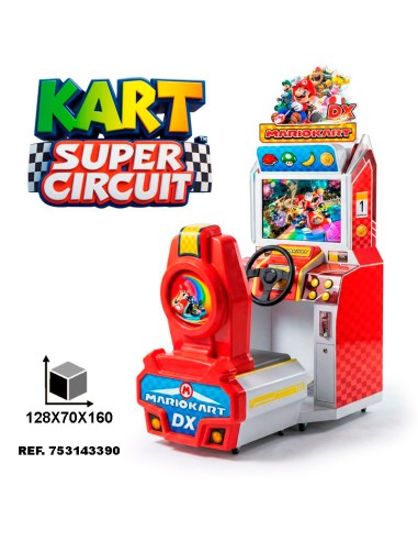 KART SUPER CIRCUIT MARIO car simulator arcade...