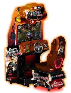 Borne d’arcade simulateur de voitures FAST AND FURIOUS,...
