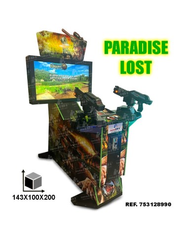 Maquina recreativa simulador PISTOLAS PARADISE...