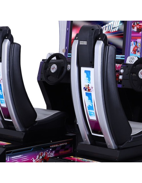 OUTRUN DOUBLE car simulator arcade machine, fairground and amusement arcade attraction, brand new. Offer