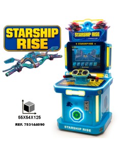 STARSHIP RISE moto simulator arcade machine, fairground...
