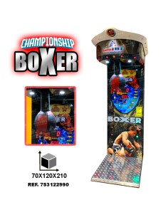 copy of Boxing punch machine, fairground attractions,...