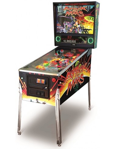 PINBALL ATACK FROM MARS PINBALLS NOVOS E RESTAURADOS. PINBALLS DAS MELHORES MARCAS E REVISADOS. OFERTAS EM PINBALLS