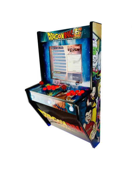 CABINATO ARCADE DA PARETE DRAGON BALL Z PER 2 GIOCATORI RICREATIVE NUOVE