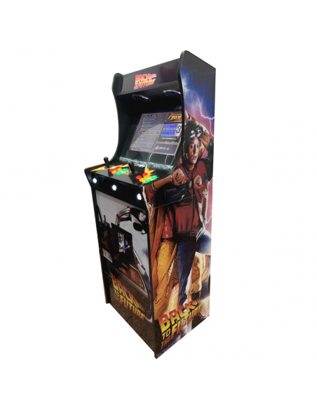 BIGARCADE BACK TO THE FUTURE BORNES D´ARCADE RÉCRÉATIVES DES MILLIERS DE JEUX VIDÉO NOUVELLE OFFRE