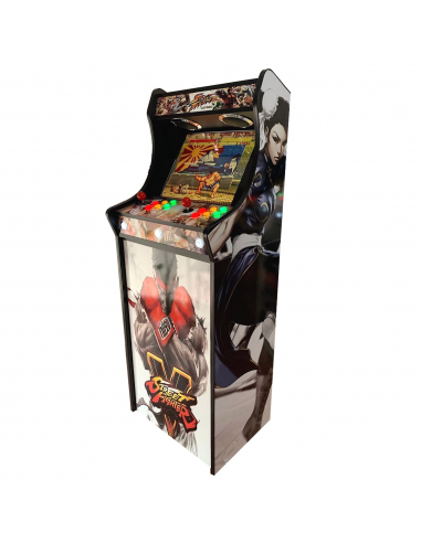 BORNE D´ARCADE LOWBOY STREET FIGHTER JEUX RÉTRO...
