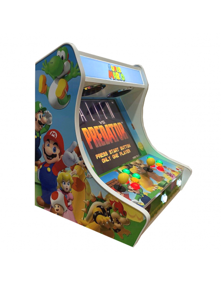 BARTOP ARCADE MARIO BROS RECREATIVAS NOVAS OFERTA MÁQUINAS ARCADE