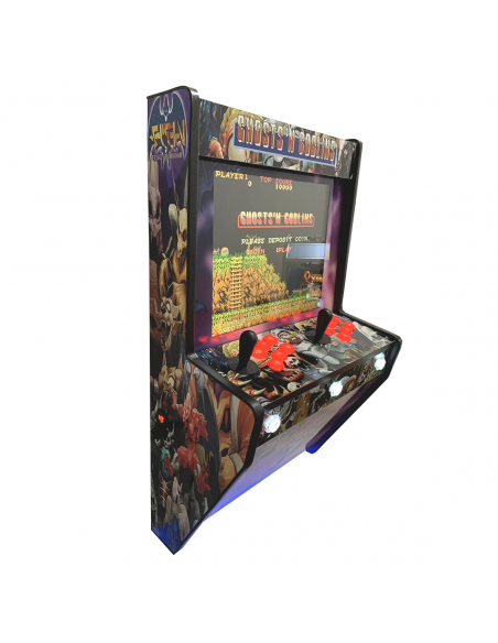 MAQUINA ARCADE PARA PARED DISEÑO GHOST AND GOBLINS 2 JUGADORES
