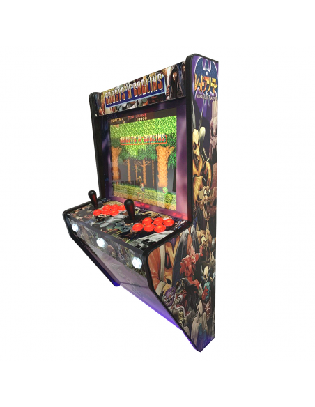 MAQUINA ARCADE PARA PARED DISEÑO GHOST AND GOBLINS 2 JUGADORES