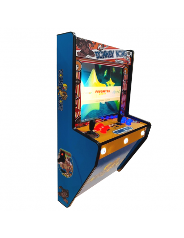 CABINATO ARCADE DA PARETE DONKEY KONG PER 2 GIOCATORI RICREATIVE NUOVE