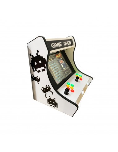 BARTOP ARCADE WHITE ALIENS INVADERS NIEUWE ARCADEKASTEN AANBIEDING