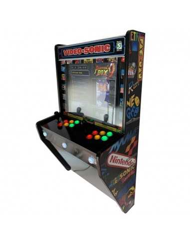 MAQUINA ARCADE PARA PARED DISEÑO VIDEOSONIC 2...