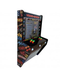 WAND-ARCADE-MASCHINE VIDEOSONIC FÜR 2 SPIELER NEUE...