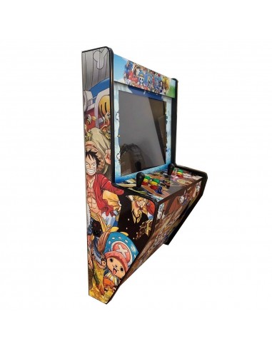 CABINATO ARCADE DA PARETE ONE PIECE PER 2 GIOCATORI RICREATIVE NUOVE