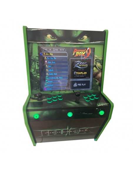 CABINATO ARCADE DA PARETE HULK PER 2 GIOCATORI RICREATIVE NUOVE
