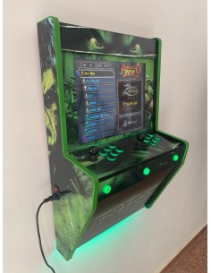 MAQUINA ARCADE PARA PARED HULK MARVEL 2 JUGADORES... 2