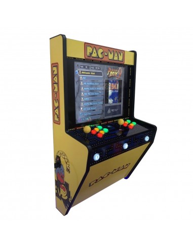 CABINATO ARCADE DA PARETE PACMAN PER 2 GIOCATORI RICREATIVE NUOVE