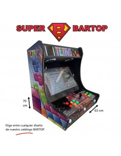 SUPER BARTOP ARCADE TETRIS RECRÉATIVES NOUVELLES OFFRE...