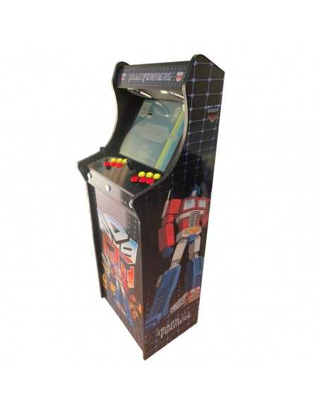 BORNE D´ARCADE LOWBOY TRANSFORMERS JEUX RÉTRO EN PROMOTION AVEC DES MILLIERS DE JEUX VIDÉO INCLUS