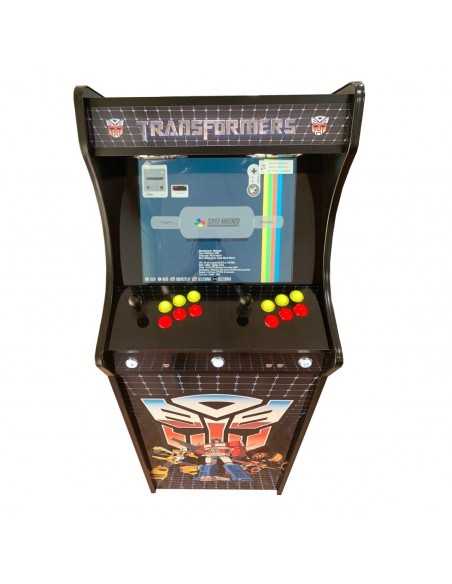 BORNE D´ARCADE LOWBOY TRANSFORMERS JEUX RÉTRO EN PROMOTION AVEC DES MILLIERS DE JEUX VIDÉO INCLUS